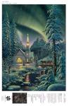Buffalo Games – Kim Norlien - Light of The World - 1000 Piece Winter Jigsaw Puzzle - Festive, Holiday Puzzles for Adults – Precision-Cut Pieces, Christmas Artwork, Hours of Relaxing Fun