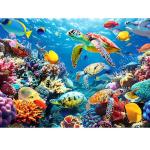 500 Piece Puzzle for Adults, Turtle Jigsaw Puzzles, Sea Animals Puzzles 500 Pieces, Birthday and Barious Holiday Party for Family Kids and Adults, Funny Puzzle for Adults, 20.5x15 in