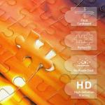 500 Piece Jigsaw Puzzle for Adults Heart-Shaped Sunset Beach Pebbles Colorful Stones Scenic Ocean View Puzzle Challenging 500pc Art Puzzle for Adults & Families (20x15 Inches)