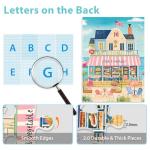 Puzzles for Adults 500 Pieces, Coastal Puzzle, Seaside Jigsaw Puzzles 500 Piece for Adults Kids Seniors, Recycled Cardboard Puzzle for Game Night Family Friends, 20.5x15 in Home Decor