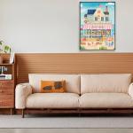 Puzzles for Adults 500 Pieces, Coastal Puzzle, Seaside Jigsaw Puzzles 500 Piece for Adults Kids Seniors, Recycled Cardboard Puzzle for Game Night Family Friends, 20.5x15 in Home Decor