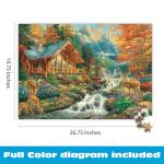 Buffalo Games - Alpine Serenity - 1000 Piece Jigsaw Puzzle with Hidden Images
