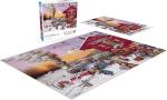 Buffalo Games – Charles Wysocki - Whistle Stop Christmas- 1000 Piece Holiday Jigsaw Puzzle - Festive Puzzles for Adults – Precision-Cut Pieces, Winter Artwork, Hours of Relaxing Fun