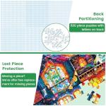 500 Piece Puzzles for Adults,Fantastical Treehouse Escape Puzzle for Kids Teens Adults,Whimsical Art Style Jigsaw Puzzle 500 Pieces,Challenging Family Game Gift for Friends Men Women Seniors,20.5*15In