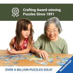 Ravensburger - Here Comes Christmas! - 500 Piece Jigsaw Puzzle - Featuring Santa and a Snowman as They Thrill The Crowd in The Big Parade - Premium Quality - Ages 12+