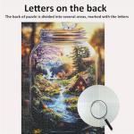 Yunlus Jigsaw Puzzles for Adults 1000 Pieces Impossible Hard Difficult Challenging Puzzles for Adults 1000pc Puzzles World in Bottle Nature's Dream Jigsaw Puzzle 1000 Pieces 28 x 20 inch