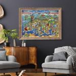 Anatolian Puzzle - European World, 1500 Piece Jigsaw Puzzle, #4557