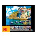 RoseArt - Kodak Premium - Cinque Terre Riomaggiore Village Italy - 1500 Piece Jigsaw Puzzle for Adults