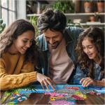 White Mountain Surf Shack 1000 Piece Puzzle for Adults Beach Summer Jigsaw Puzzles for Grandparents Adult Family