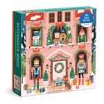 Galison Nutcracker Magic – 500 Piece Puzzle Fun and Challenging Activity with Bright and Bold Artwork of Wooden Toy Soldiers for Adults and Families