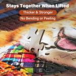 BenBen Puzzles for Adults 1000 Pieces, Dogs' Dinner Party, Dog Jigsaw Puzzle with Letters on Back, Funny Animal Puzzle, Challenging Puzzles for Family Game Night, Home Décor