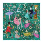Galison Enchanted Nutcracker 500 Piece Puzzle from Galison - Colorful and Whimsical Illustrated Jigsaw Puzzle of The Beloved Holiday Classic, 20" x 20", Makes a Wonderful Gift