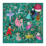 Galison Enchanted Nutcracker 500 Piece Puzzle from Galison - Colorful and Whimsical Illustrated Jigsaw Puzzle of The Beloved Holiday Classic, 20" x 20", Makes a Wonderful Gift