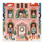 Galison Nutcracker Magic – 500 Piece Puzzle Fun and Challenging Activity with Bright and Bold Artwork of Wooden Toy Soldiers for Adults and Families