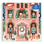 Galison Nutcracker Magic – 500 Piece Puzzle Fun and Challenging Activity with Bright and Bold Artwork of Wooden Toy Soldiers for Adults and Families
