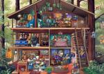 500 Piece Puzzles for Adults - Jigsaw Puzzles - Bear Cabin - Designed by Bigelow Illustrations
