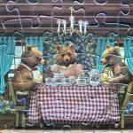 500 Piece Puzzles for Adults - Jigsaw Puzzles - Bear Cabin - Designed by Bigelow Illustrations