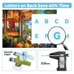 2000 Piece Puzzle for Adults, Romantic Paris Street Scene with Eiffel Tower, Carousel, and Café, Challenging Jigsaw Puzzle Gift for Travel and Art Lovers, Finished Size 39" x 28"