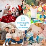 2000 Piece Puzzle for Adults, Romantic Paris Street Scene with Eiffel Tower, Carousel, and Café, Challenging Jigsaw Puzzle Gift for Travel and Art Lovers, Finished Size 39" x 28"