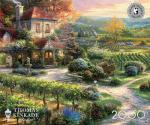 Buffalo Games Ceaco - Silver Select - Thomas Kinkade - Wine Country Living - 2000 Piece Jigsaw Puzzle for Adults - Challenging Puzzle Perfect for Game Nights - Finished Size is 38.50 x 26.50