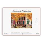 Autumn in The Neighborhood 1000 Piece Puzzle from Galison - 27" x 20" Beautifully Illustrated Puzzle from Joy LaForme, Thick & Sturdy Pieces, Challenging Activity for Adults, Unique Gift Idea!