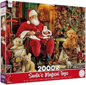 Ceaco - Holiday - Santa's Magical Toys - 2000 Piece Jigsaw Puzzle