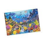 Melissa & Doug Underwater Ocean Floor Puzzle, 48 pc Jumbo Jigsaw Puzzle, Educational Screen Free Activity for Toddler, Preschoolers and Kids Ages 3+ (2 x 3 Feet) - FSC Certified