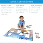 Melissa & Doug Underwater Ocean Floor Puzzle, 48 pc Jumbo Jigsaw Puzzle, Educational Screen Free Activity for Toddler, Preschoolers and Kids Ages 3+ (2 x 3 Feet) - FSC Certified