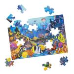 Melissa & Doug Underwater Ocean Floor Puzzle, 48 pc Jumbo Jigsaw Puzzle, Educational Screen Free Activity for Toddler, Preschoolers and Kids Ages 3+ (2 x 3 Feet) - FSC Certified