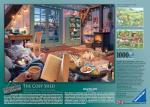 Ravensburger The Cosy Shed - 1000 Piece Version of Cozy Retreat | Engaging Imagery | Perfect Interlocking Fit | Sustainable Materials | Ideal for Ages 14+