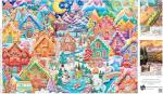 Buffalo Games – Colorful Cookietown - 2000 Piece Christmas Jigsaw Puzzle - Festive Holiday Puzzles for Adults – Precision-Cut Pieces, Winter Artwork, and Hours of Relaxing Fun