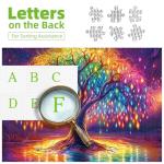 Blueforest 1000 Piece Puzzles for Adults, Neon Life Tree Puzzles for Adults, Hard Challenge Art Jigsaw Puzzle, for Gifts Xmas Birthday Party Games Family, 27.5 * 19.7 inch - Dust Free Puzzle