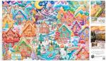 Buffalo Games – Colorful Cookietown - 2000 Piece Christmas Jigsaw Puzzle - Festive Holiday Puzzles for Adults – Precision-Cut Pieces, Winter Artwork, and Hours of Relaxing Fun