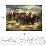 AQUARIUS The Hobbit Puzzle (3000 Piece Jigsaw Puzzle) - Glare Free - Precision Fit - Officially Licensed The Hobbit Merchandise & Collectibles - 32 x 45 Inches