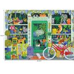 RoseArt - Soft Touch - Cat Flowers - 1000 Piece Jigsaw Puzzle for Adults