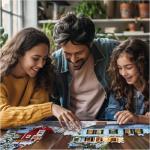 White Mountain 1000 Piece Jigsaw Puzzle Winter Christmas Holiday Puzzles for Adults and Kids 24"x30" Large Pieces - Christmas On The Farm