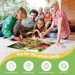 2000 Piece Puzzle for Adults – Colorful Farmer’s Market Scene with Fresh Fruits & Vegetables – Eco-Friendly Recycled Paper Jigsaw Puzzle, Relaxing Family Game Night Activity (39 x 28 in)