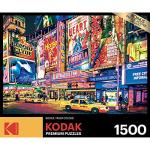 RoseArt - Kodak Premium - Broadway, NYC - 1500 Piece Jigsaw Puzzle for Adults
