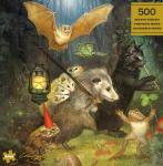 Buffalo Games - Gold - Annie Stegg Gerard - The Moonlit March - 500 Piece Jigsaw Puzzle for Adults - Challenging Puzzle Perfect for Game Nights