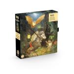 Buffalo Games - Gold - Annie Stegg Gerard - The Moonlit March - 500 Piece Jigsaw Puzzle for Adults - Challenging Puzzle Perfect for Game Nights