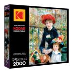 RoseArt - Kodak Masters - The Two Sisters On The Terrace 2000 Piece Jigsaw Puzzle, Fine Art Renoir Garden Puzzle for Adults
