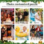 Custom 500 Piece Puzzles for Adult Personalized Puzzle from Your Own Photos Customized Picture Jigsaw Puzzle Gift for Christmas Wedding Birthday Family (500 Horizontal)