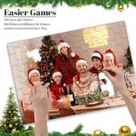 Custom 500 Piece Puzzles for Adult Personalized Puzzle from Your Own Photos Customized Picture Jigsaw Puzzle Gift for Christmas Wedding Birthday Family (500 Horizontal)