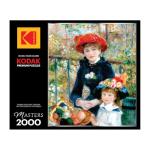 RoseArt - Kodak Masters - The Two Sisters On The Terrace 2000 Piece Jigsaw Puzzle, Fine Art Renoir Garden Puzzle for Adults