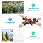 Motiloo Jigsaw Puzzles 500 Pieces for Adults - Mountain Cottage Landscape Jigsaw Puzzle, Nature Scene Challenging Puzzle Perfect for Game Nights