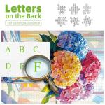 Blueforest 500 Piece Puzzles for Adults, Colorful Hydrangeas Puzzle for Adults, Hard Challenge Art Jigsaw Puzzles, for Gifts Halloween Birthday Party Games Family, 23 * 15 inchches inch Dust Free