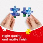 Trefl - Square Box - American Dog - 1000 Piece Jigsaw Puzzle 27"x19" Print, DIY Puzzle, Creative Fun, Classic Jigsaw for Adults and Children from 14 Years Old