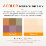 Naturelish 1000 Piece Christmas Puzzle for Adults, Festive Winter Village Jigsaw Puzzle with Glitter Snow Effect, Holiday Street Scene Puzzle, Perfect for Christmas Fun, 24 x 24 Inches