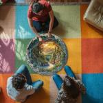 1000 Piece Puzzle for Adults, 3D Visual Cave Forest Jigsaw Puzzles for Adult, 26.6 x 26.6in 1000 Pieces Flat Puzzle, Christmas Birthday Party Home Decor Gifts for Family Friends