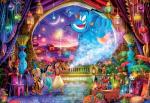 Buffalo Games - Silver Select - Disney - Aladdin - 2000 Piece Jigsaw Puzzle for Adults -Challenging Puzzle Perfect for Game Nights - Finished Size is 38.50 x 26.50